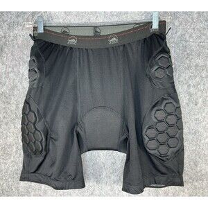 Zoic Cycling MTB Shorts Men's XL Black Stretch Padded Compression Pockets